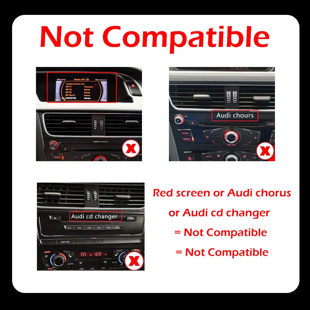 Audi A4 B8/A5 — RHD CarPlay, DSP, WiFi