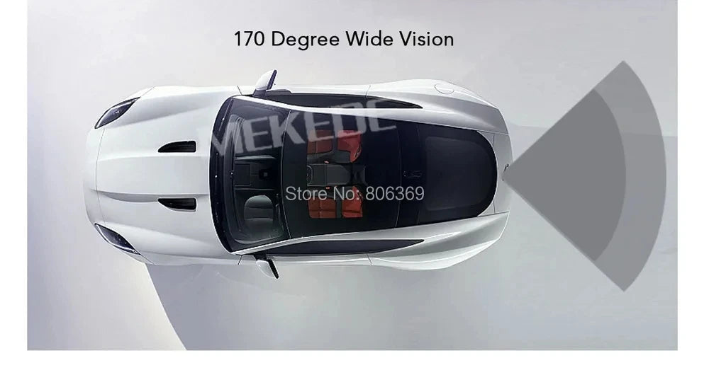Universal Rear Camera — 1080P, Night Vision, Waterproof