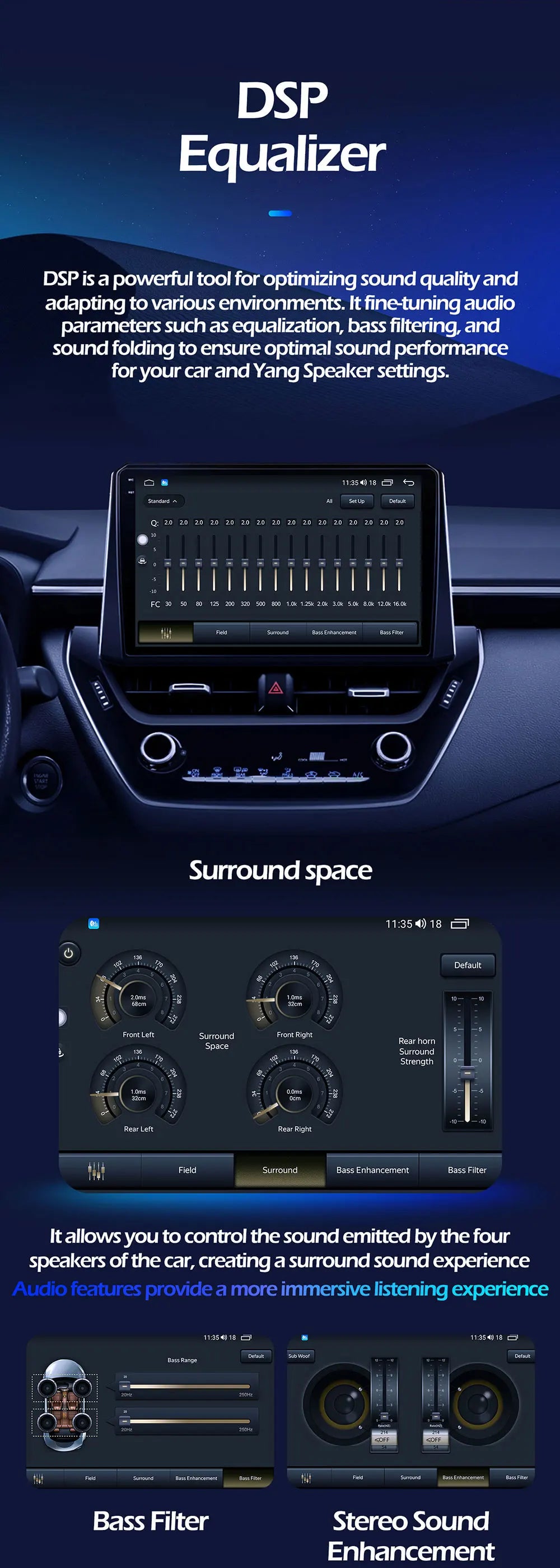 Peugeot 2008/208 — Android 16, CarPlay, GPS