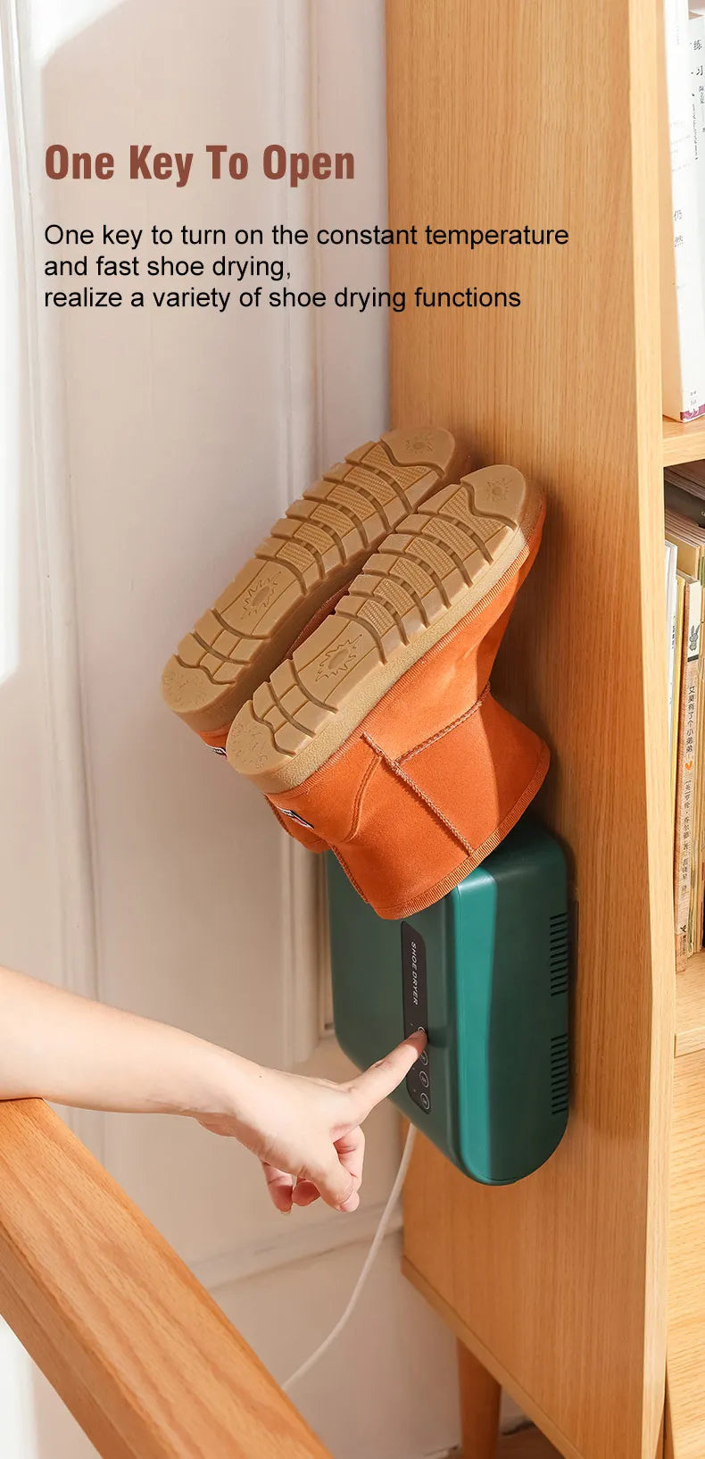 Shoe & Boot Dryer — Steriliser, Odour Eliminator