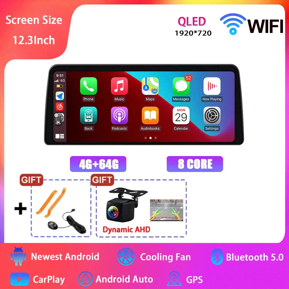Honda CR-V 12.3" — QLED, Android 15, CarPlay
