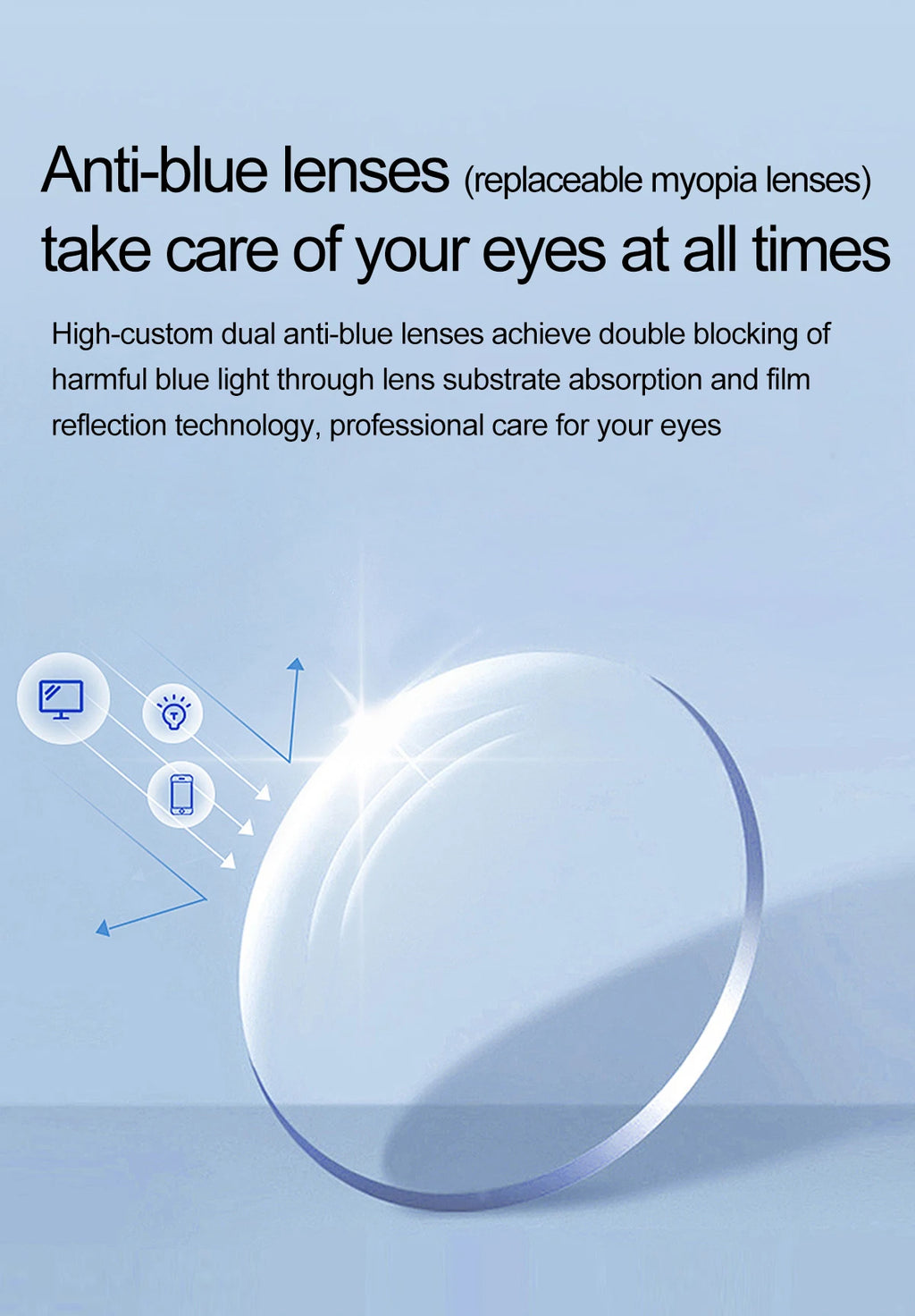 LIGE Smart Glasses – Kabelloses Bluetooth, integriertes Mikrofon, Touch-Steuerung & Übersetzung