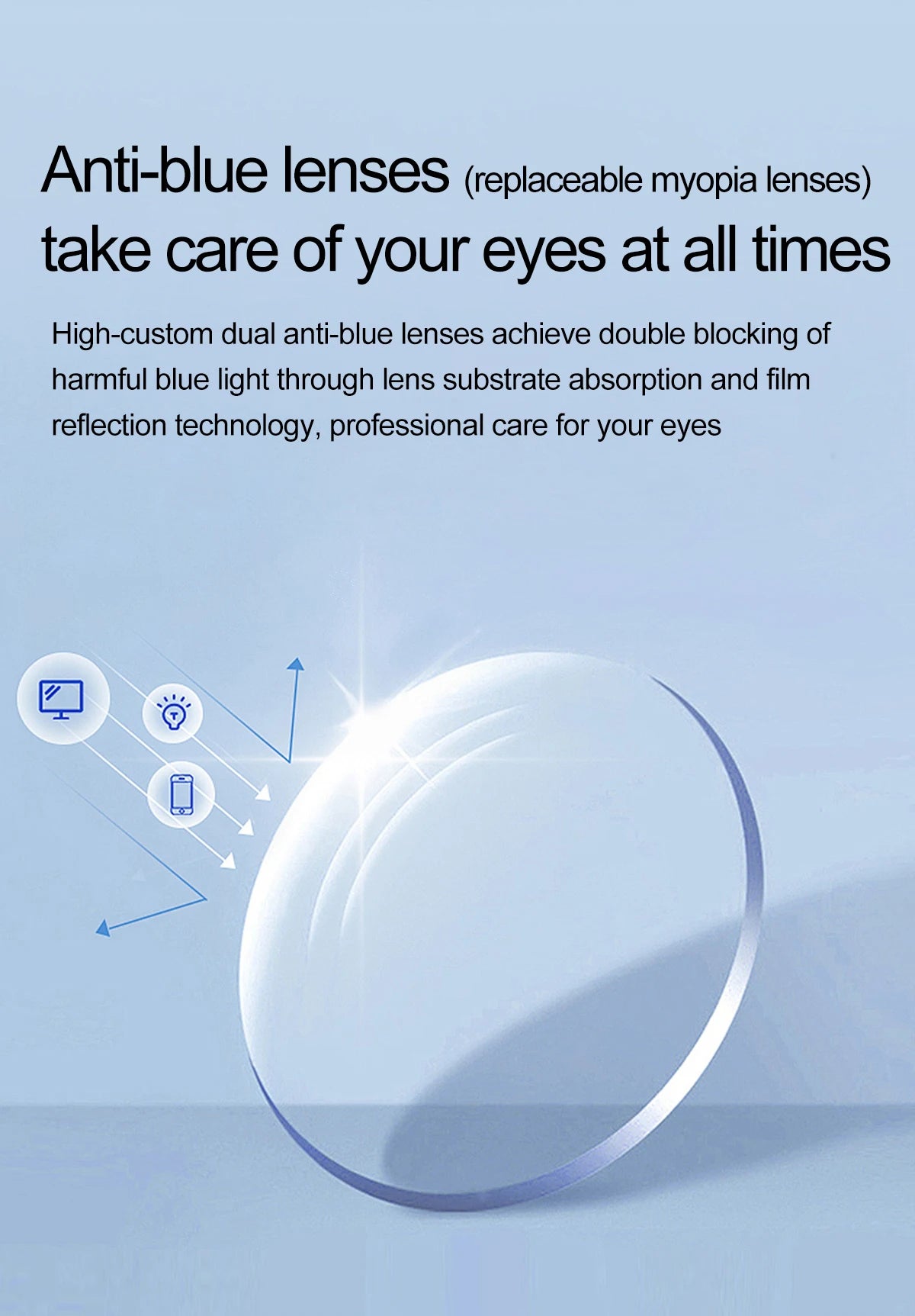 LIGE Smart Glasses – Kabelloses Bluetooth, integriertes Mikrofon, Touch-Steuerung & Übersetzung