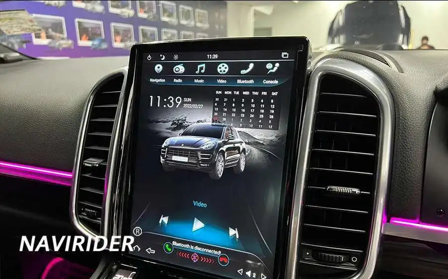 Android Autoradio — Porsche Cayenne 2010-2017, GPS, CarPlay, Multimedia DVD-Player