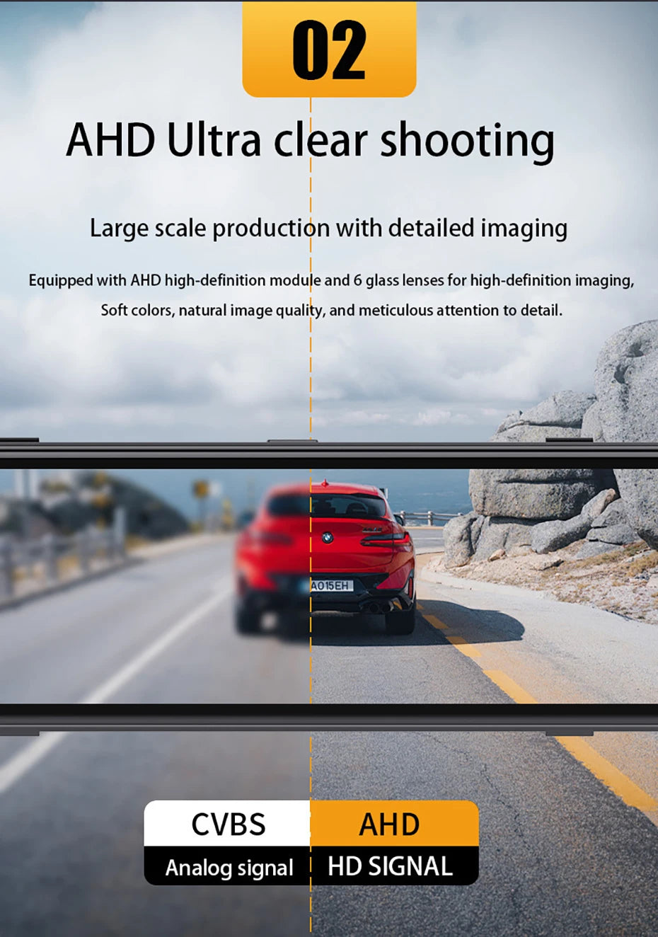 11.26" 4K Dash Cam — BSD, ADAS, Night Vision