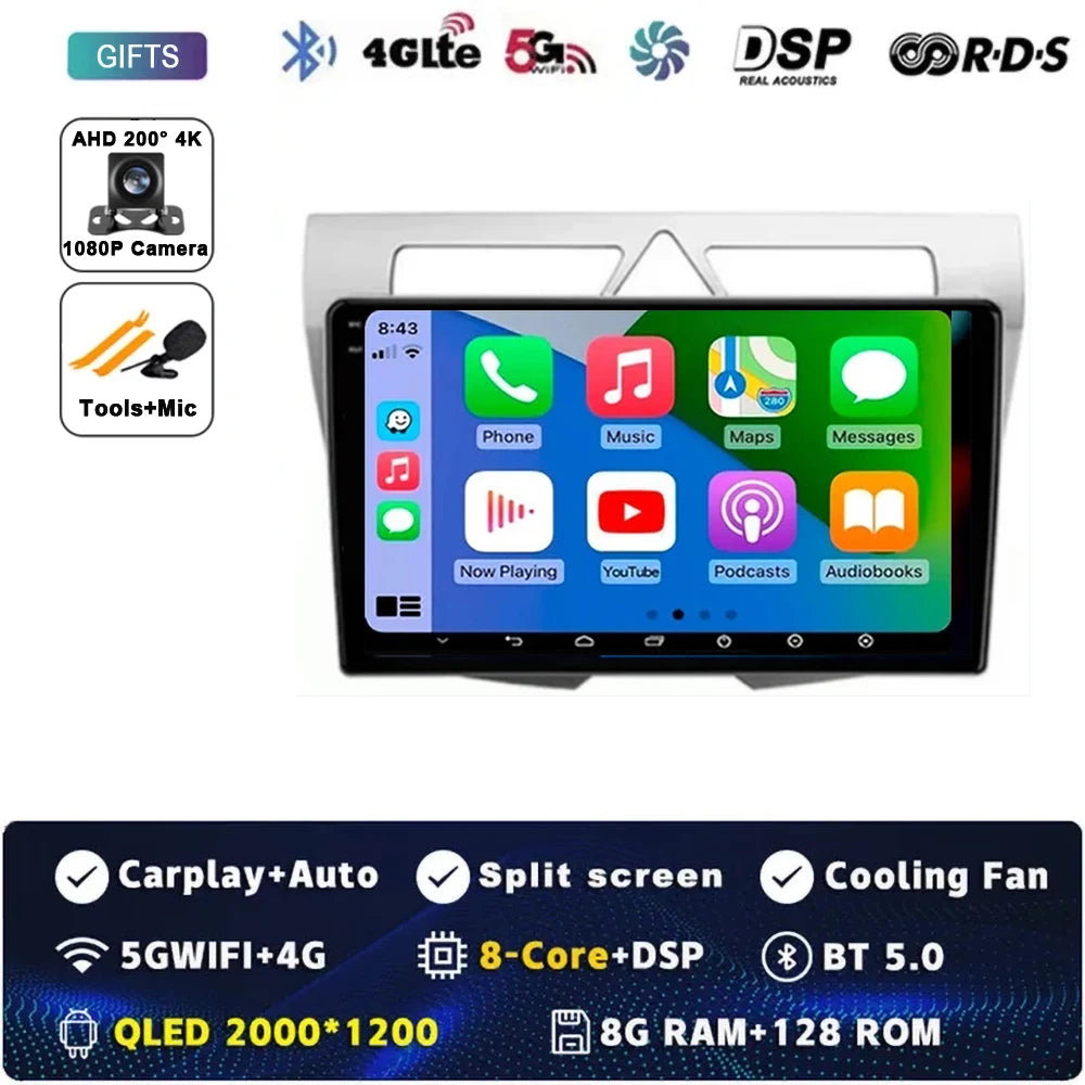 Kia Picanto Android 15 — 2K QLED, CarPlay, 4G
