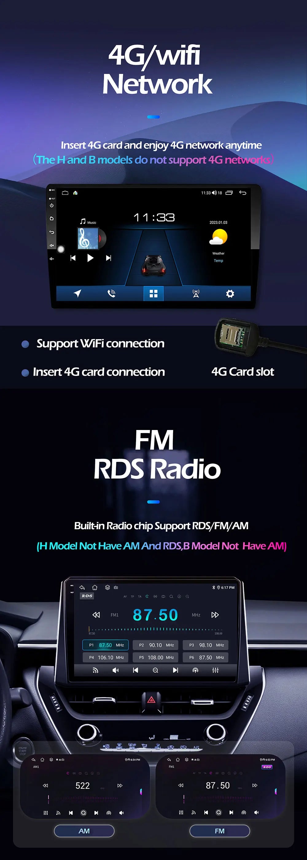 Peugeot 2008/208 — Android 16, CarPlay, GPS