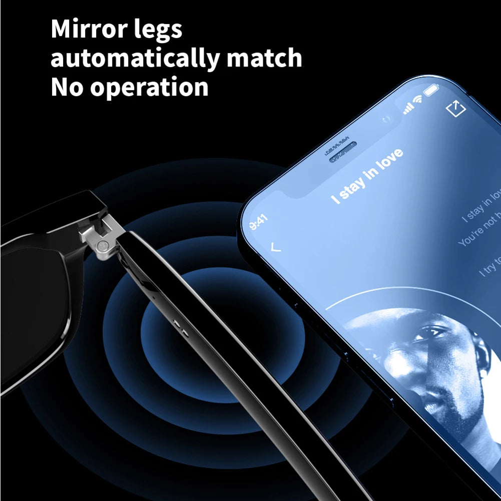 AI Sport Glasses — Camera, Open-Ear Speakers