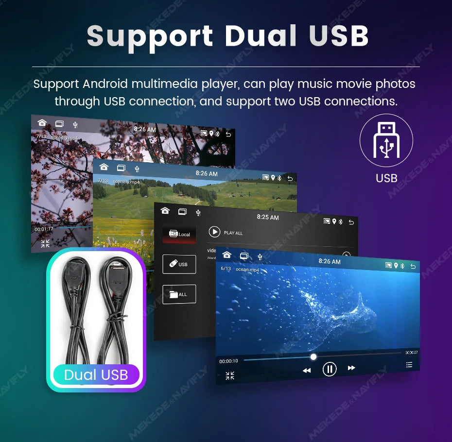 VW Android 15 Radio — BT GPS, Car Multimedia
