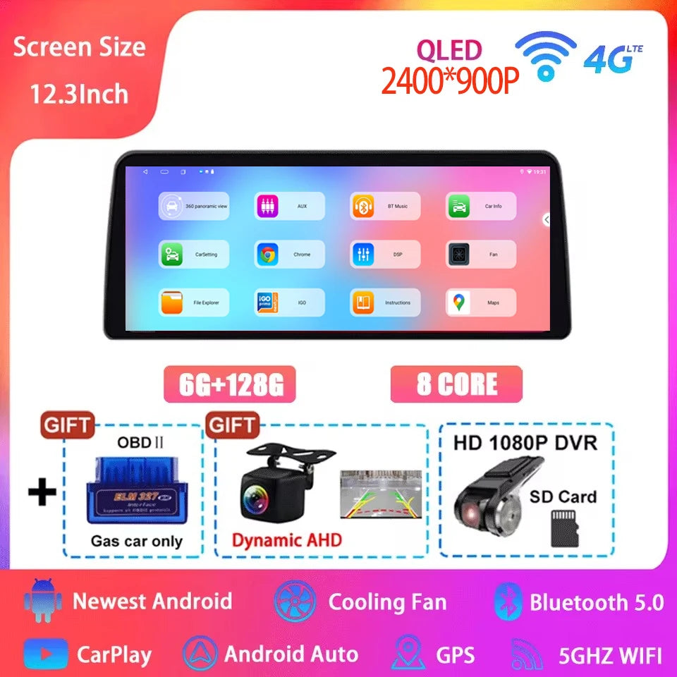 Honda CR-V 12.3" — QLED, Android 15, CarPlay