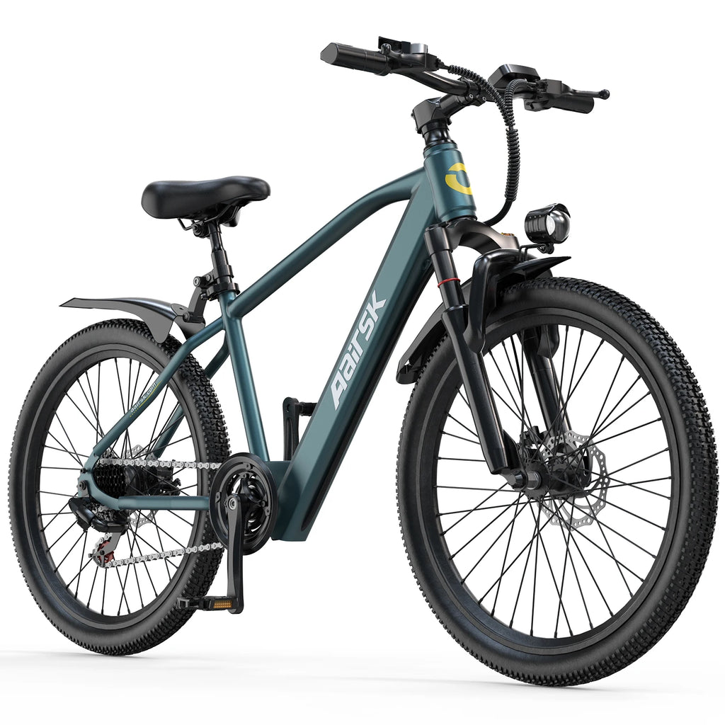 Aairsk GT300 Adult E-bike 250W Motor 36V 10Ah Battery Electric Bike 26 Inch Fat Tire E-Mountain bike Off-road Electric bicycle