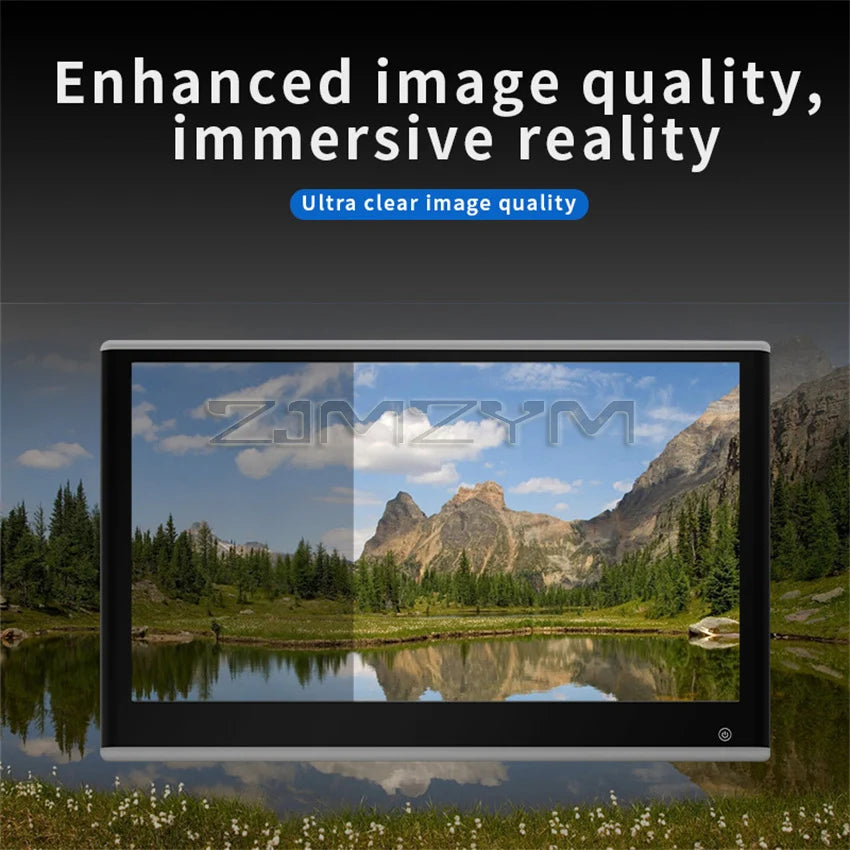 Headrest TV 13.3" — Android 11, Touchscreen