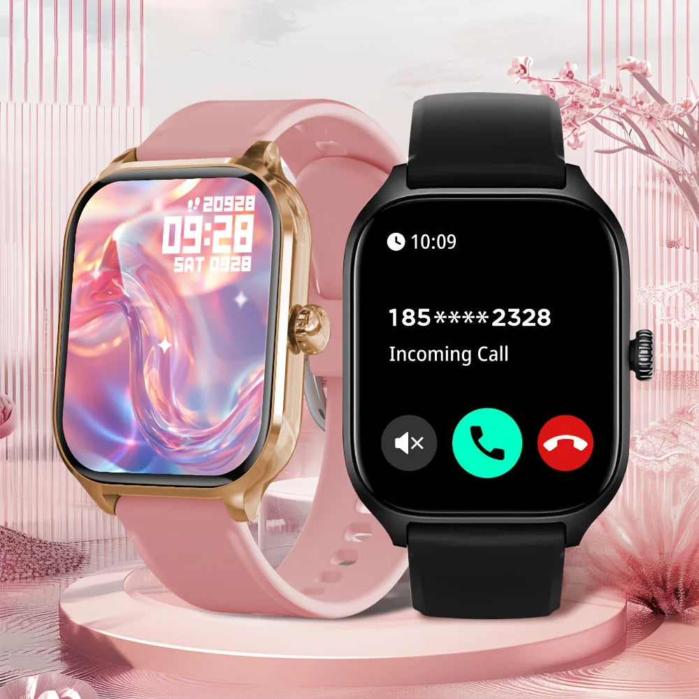 Smartwatch 2026 — 2,01" HD Full Touch, Bluetooth-Anrufe, Sport & Fitness
