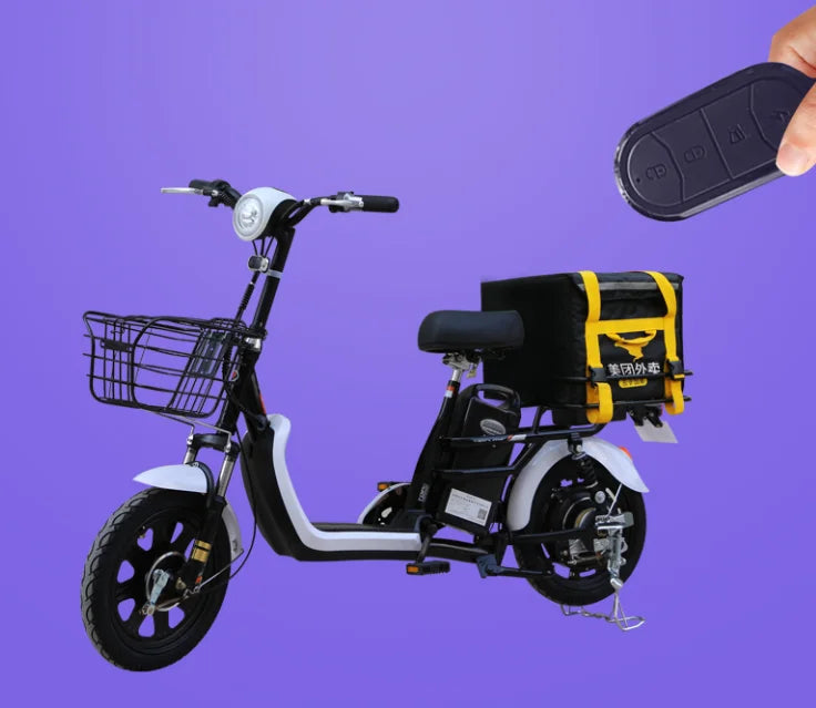 Parent-child electric bike in stock best selling 14inch three seats ebike for cheap and good quality fat bike
