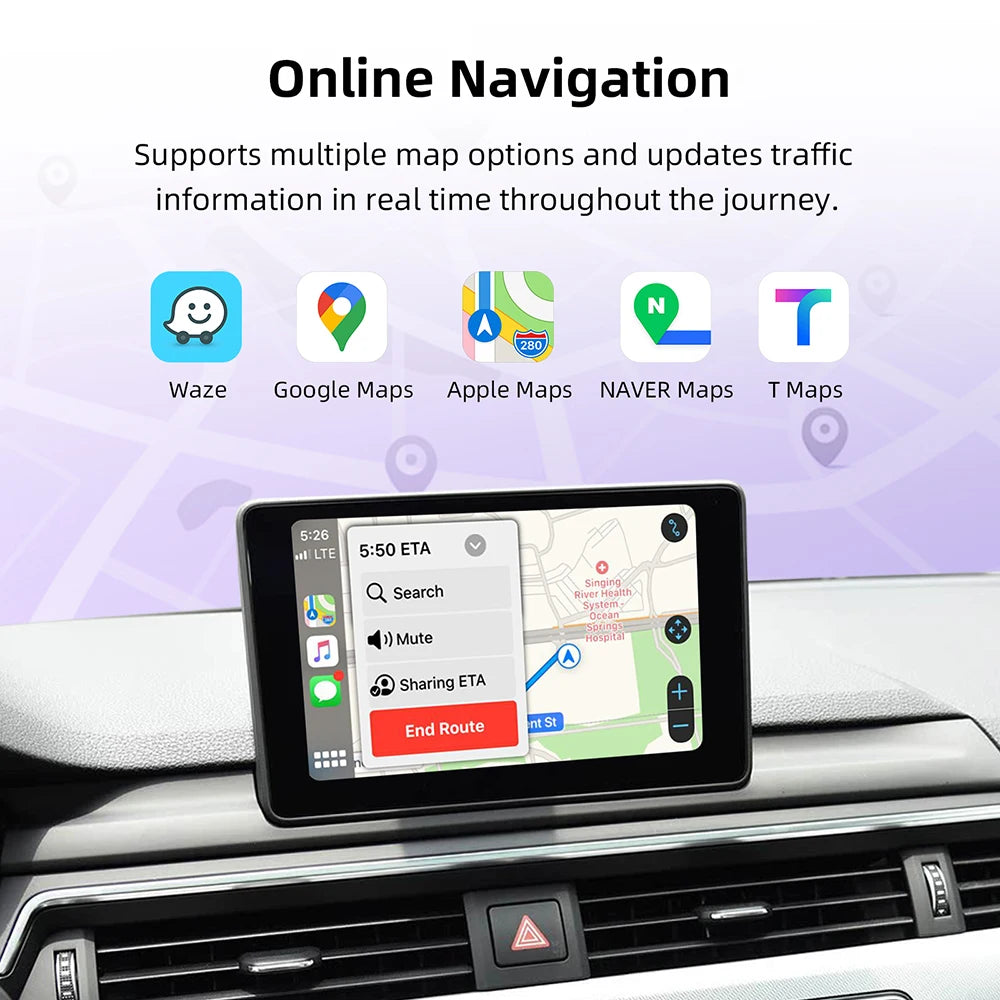 CarPlay MMI Interface — Audi, Mirror Link