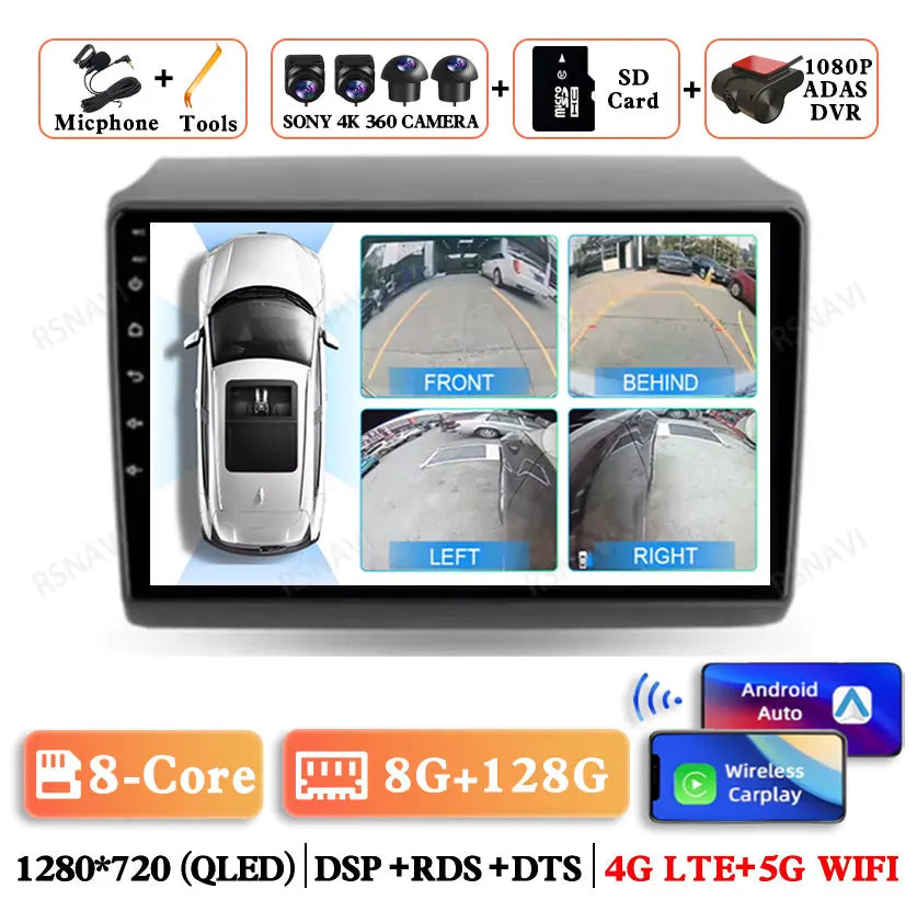 Android 15 Car Radio — Compatible with Fiat Ducato | 5G WiFi | GPS