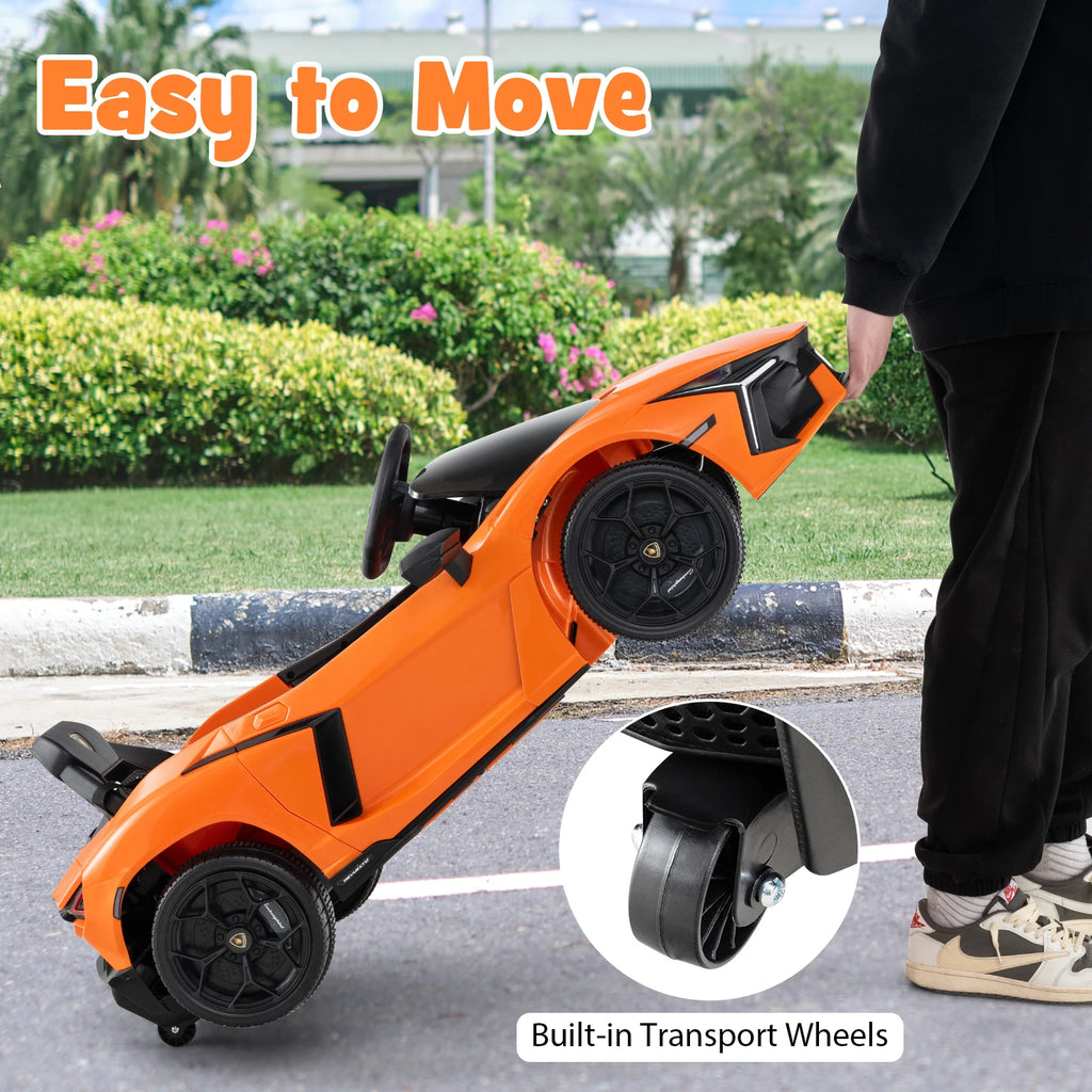 DORTALA 12V Kids Ride on Car Licensed Lamborghini Revuelto Electric Vehicle Kids Gift Christmas Gift