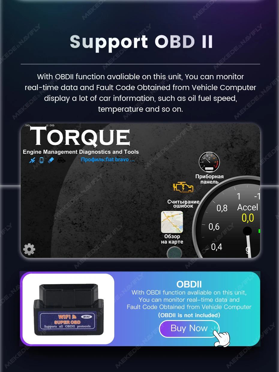 VW Android 15 Radio — BT GPS, Car Multimedia