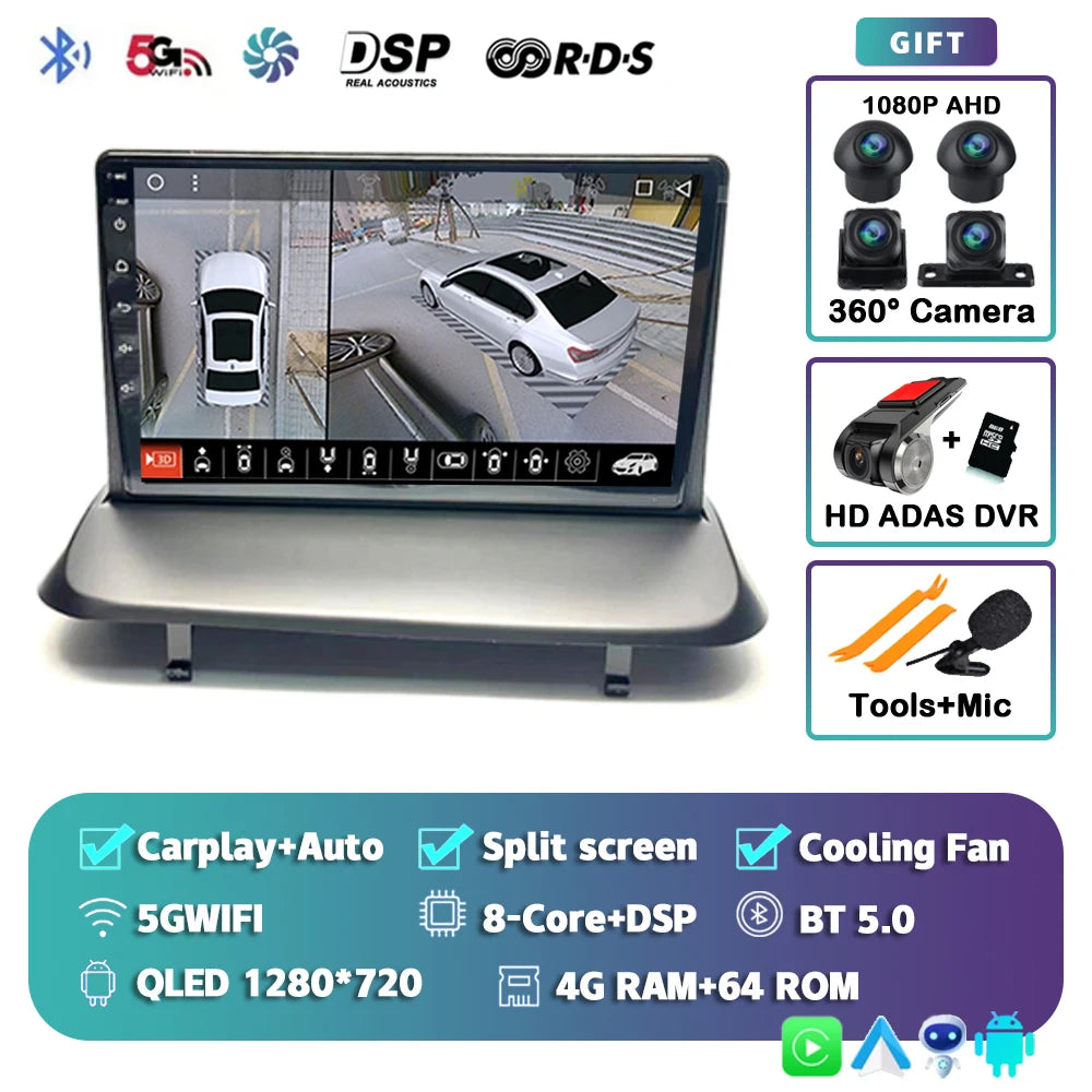 Peugeot 3008 Android 16 — CarPlay, GPS, Multimedia
