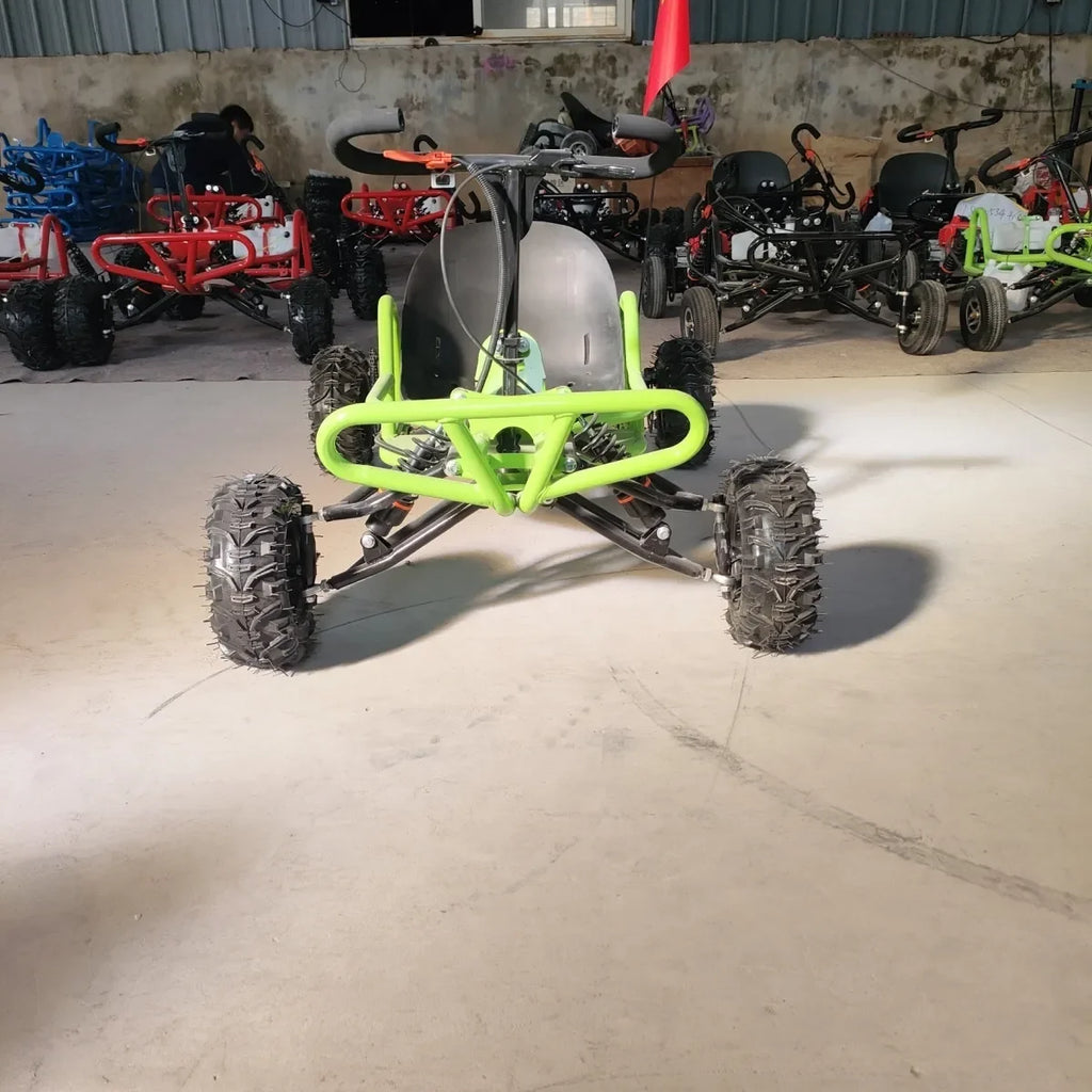 Kids 3 Wheel Drift Kart with Music & Colorful Lights Safe Low Speed Drifting Toy Best Gift for Children