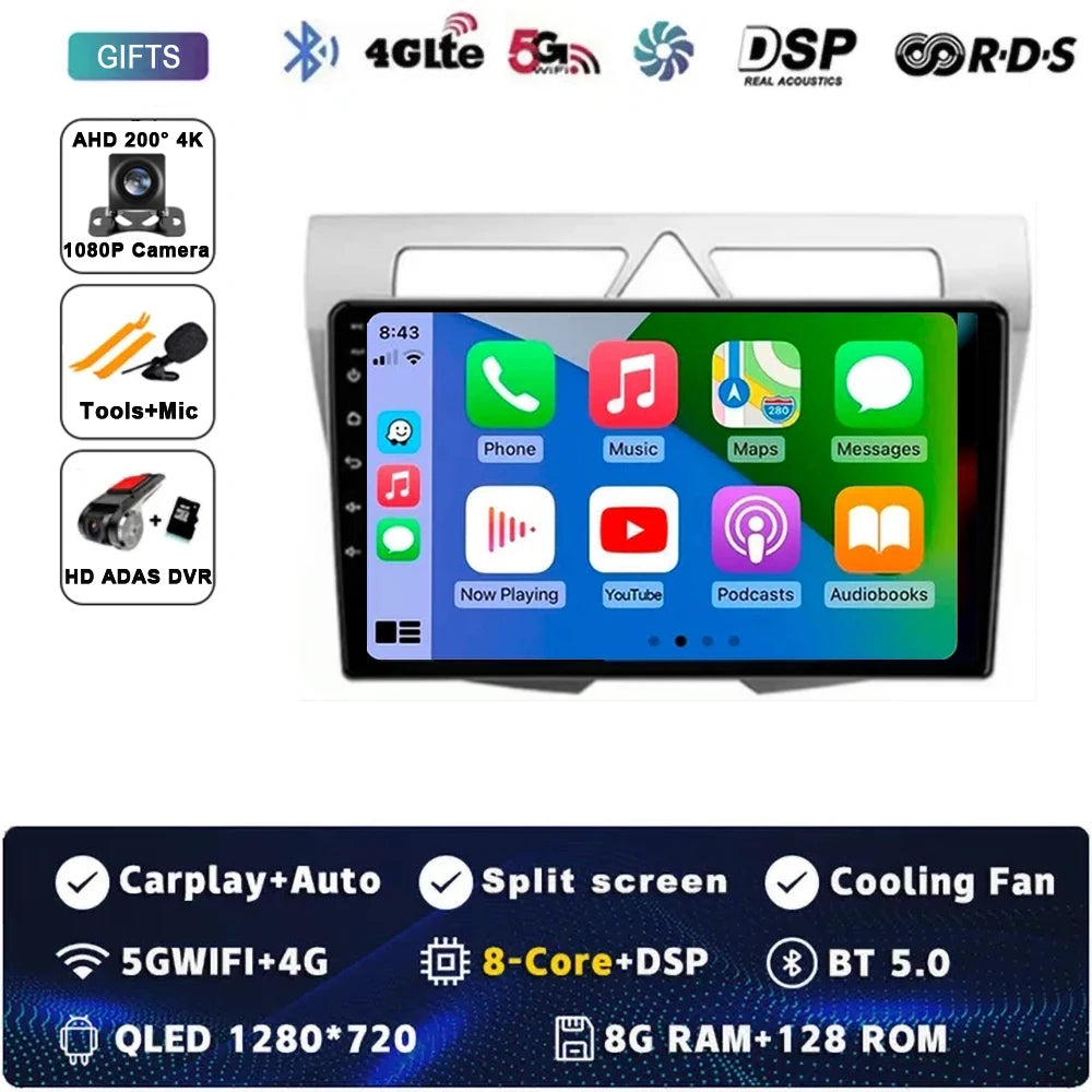 Kia Picanto Android 15 — 2K QLED, CarPlay, 4G