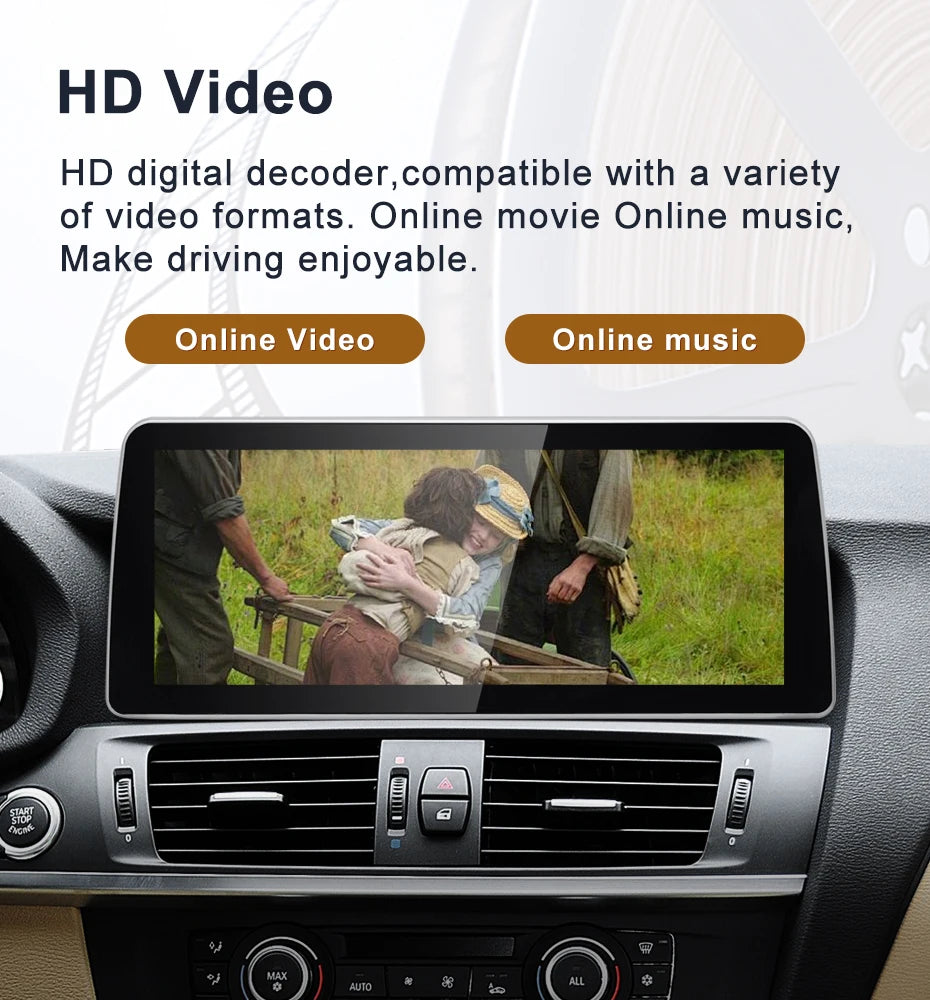 STWEI BMW X3/X4 — 12.3", Wireless CarPlay