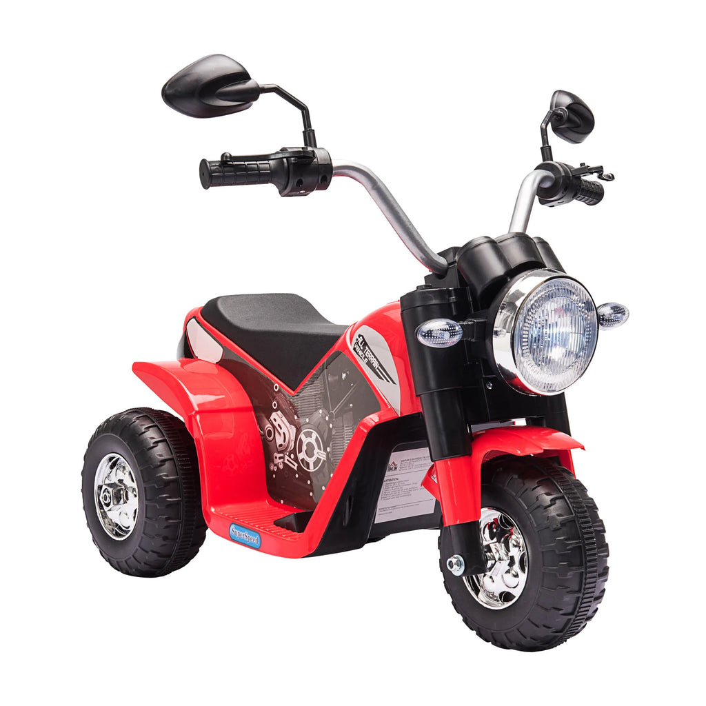 HOMCOM Kids 6V Electric Motorcycle Ride-On Toy Battery 18 - 36 Months