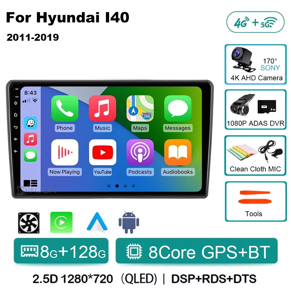 Hyundai i40 — Android 15, Wireless CarPlay
