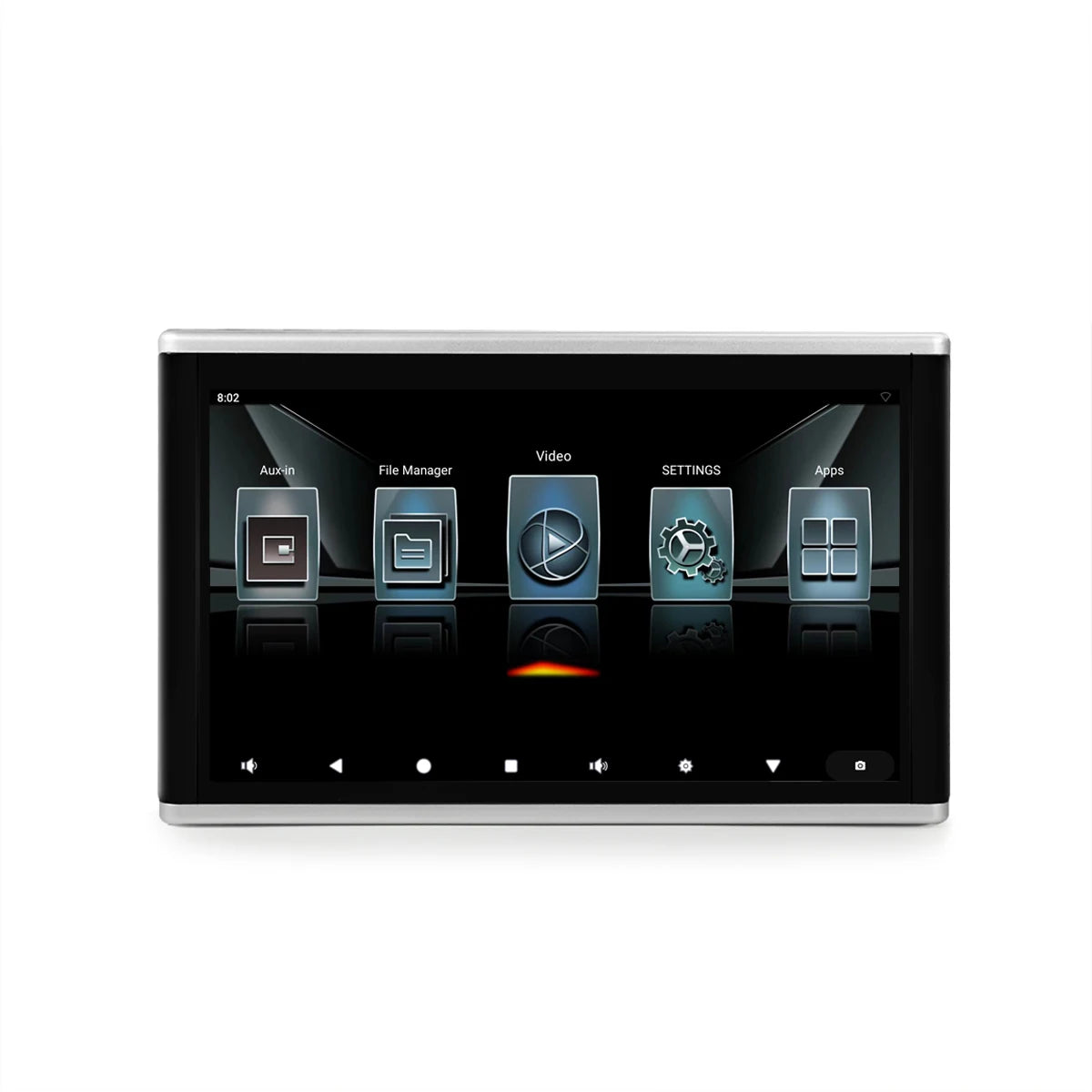 Carsanbo 10,1" Auto-Kopfstützenmonitor – Android 11, 1080P IPS Touch, 73 Auto-Logos