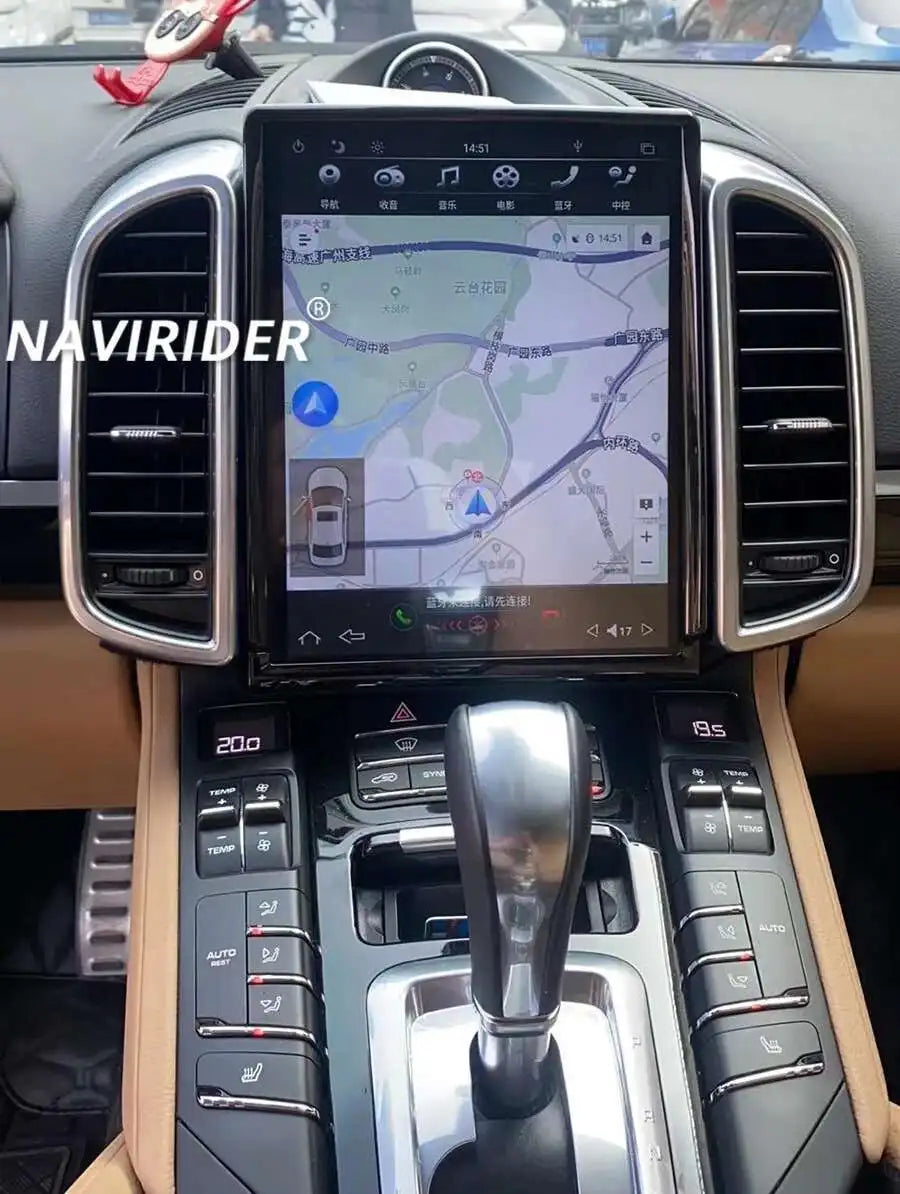 Android Autoradio — Porsche Cayenne 2010-2017, GPS, CarPlay, Multimedia DVD-Player