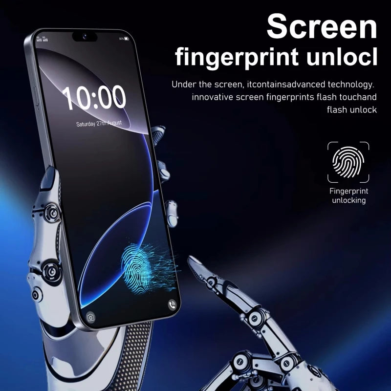 i16 Pro Max Display — AMOLED, Touch Screen