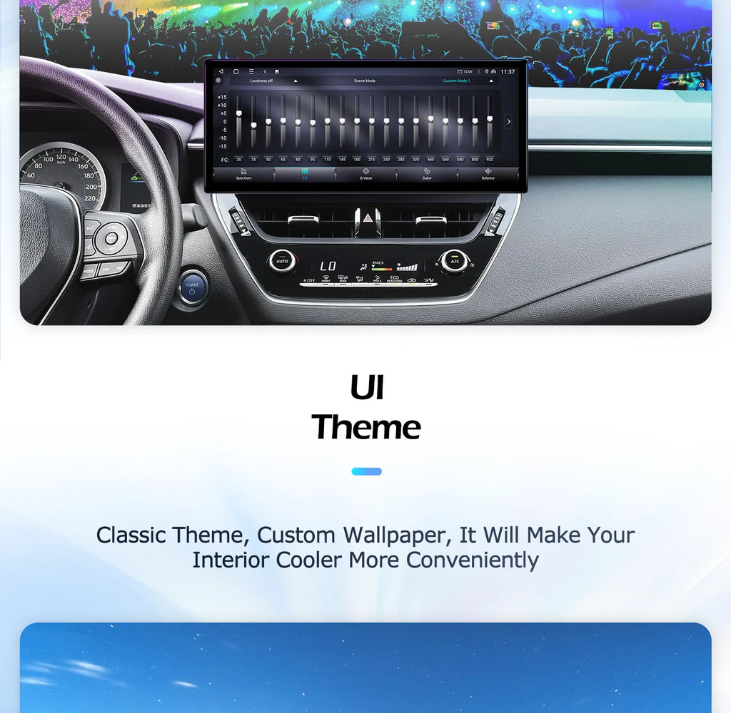 12,3" Android Autoradio — Mazda 3 Axela 2020-2022, 2400x900P, CarPlay, GPS, WiFi
