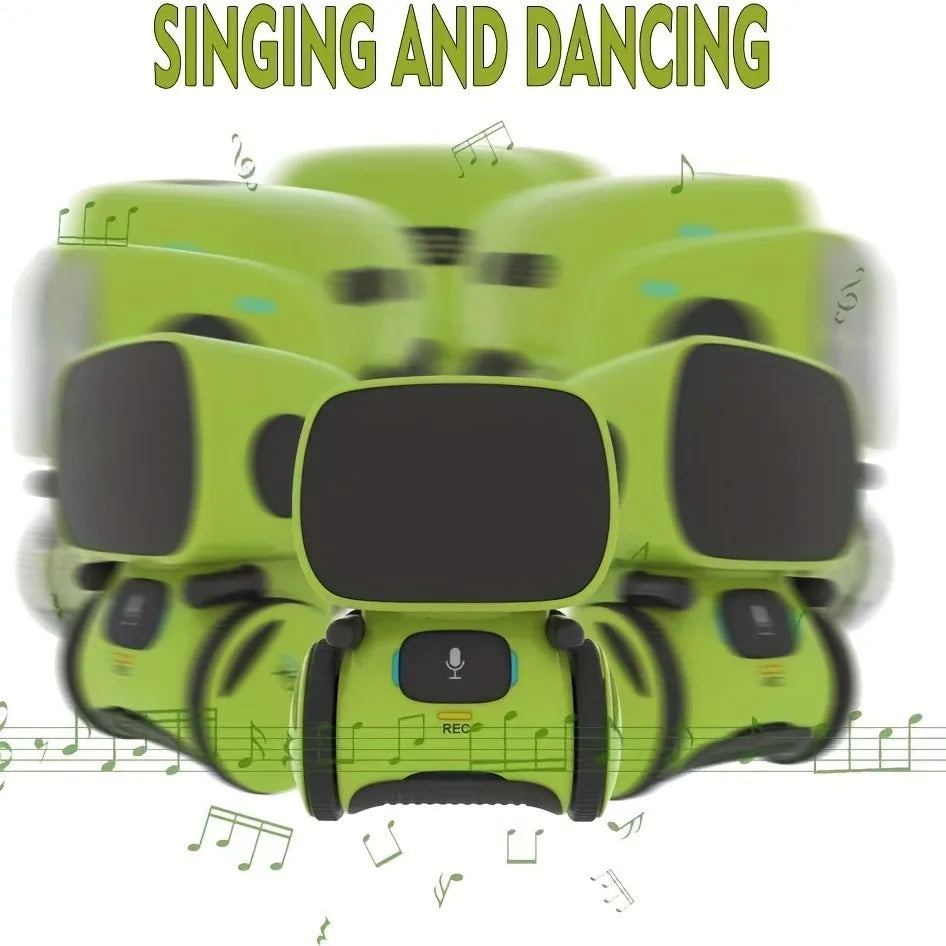 Multiple Languages Smart Voice Interactive Robot Dialogue Touch Mini Robot Recording Voice Changing Children's Toy Christmas