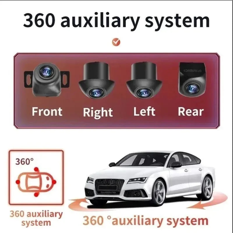 Evean 2Din Radio — Android 14, QLED, 360 Camera