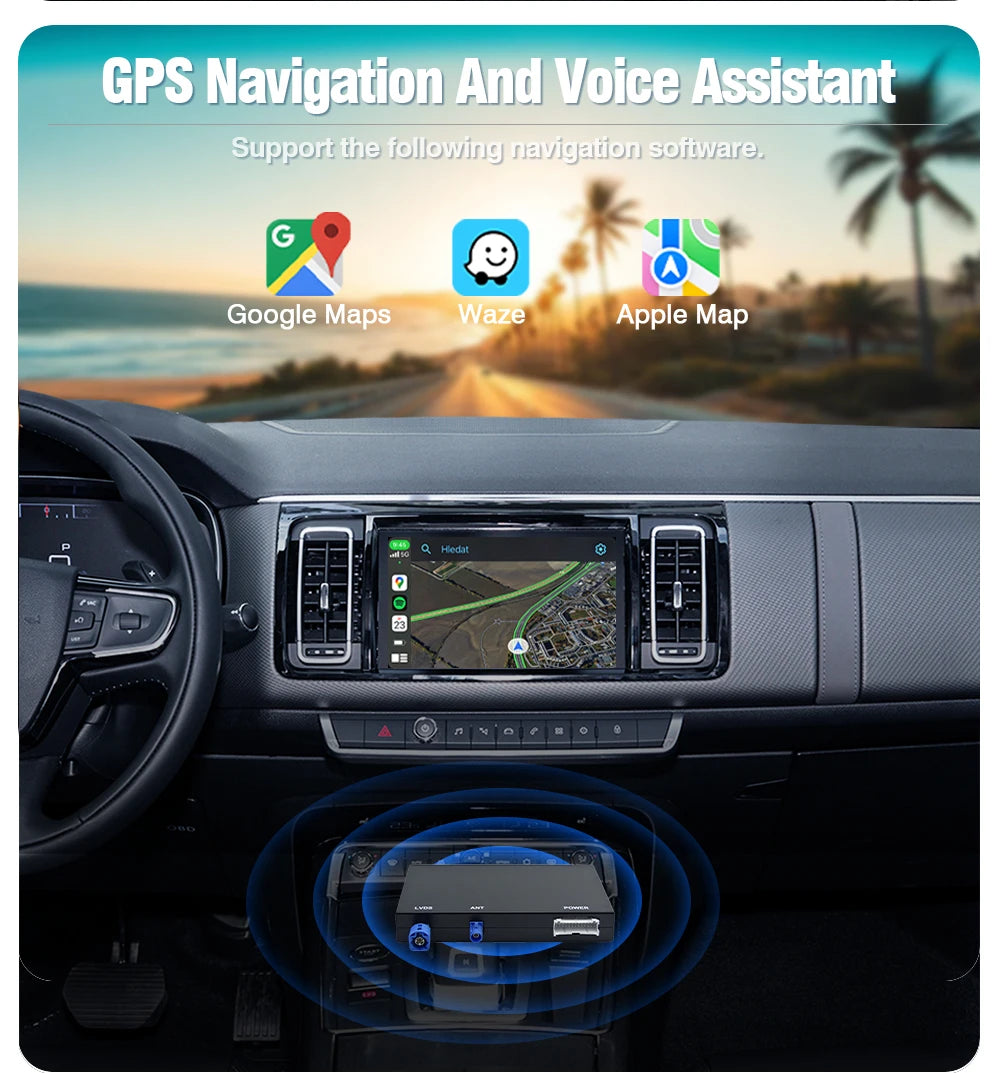AUTOTOP SMEG Module — Wireless CarPlay, Android Auto