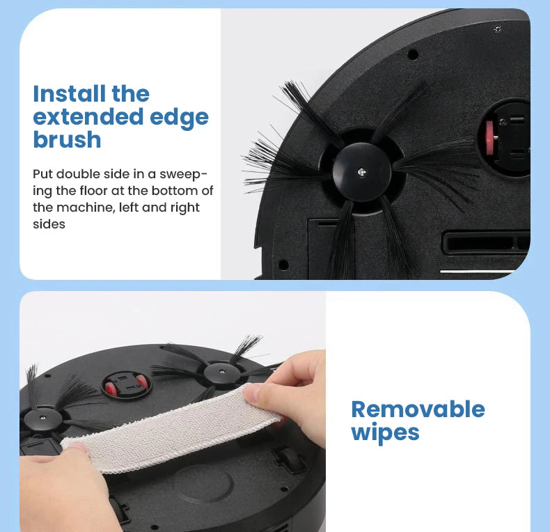 5-in-1 Robot Vacuum — Vacuum, Mop & Humidify