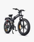 Folding Snow Tire E-Bike — 1000W, Full Suspension