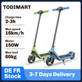 Todimart Electric Children, maximum speed 16 km/h, range 8-10 km, children 6-12 years old, LED screen
