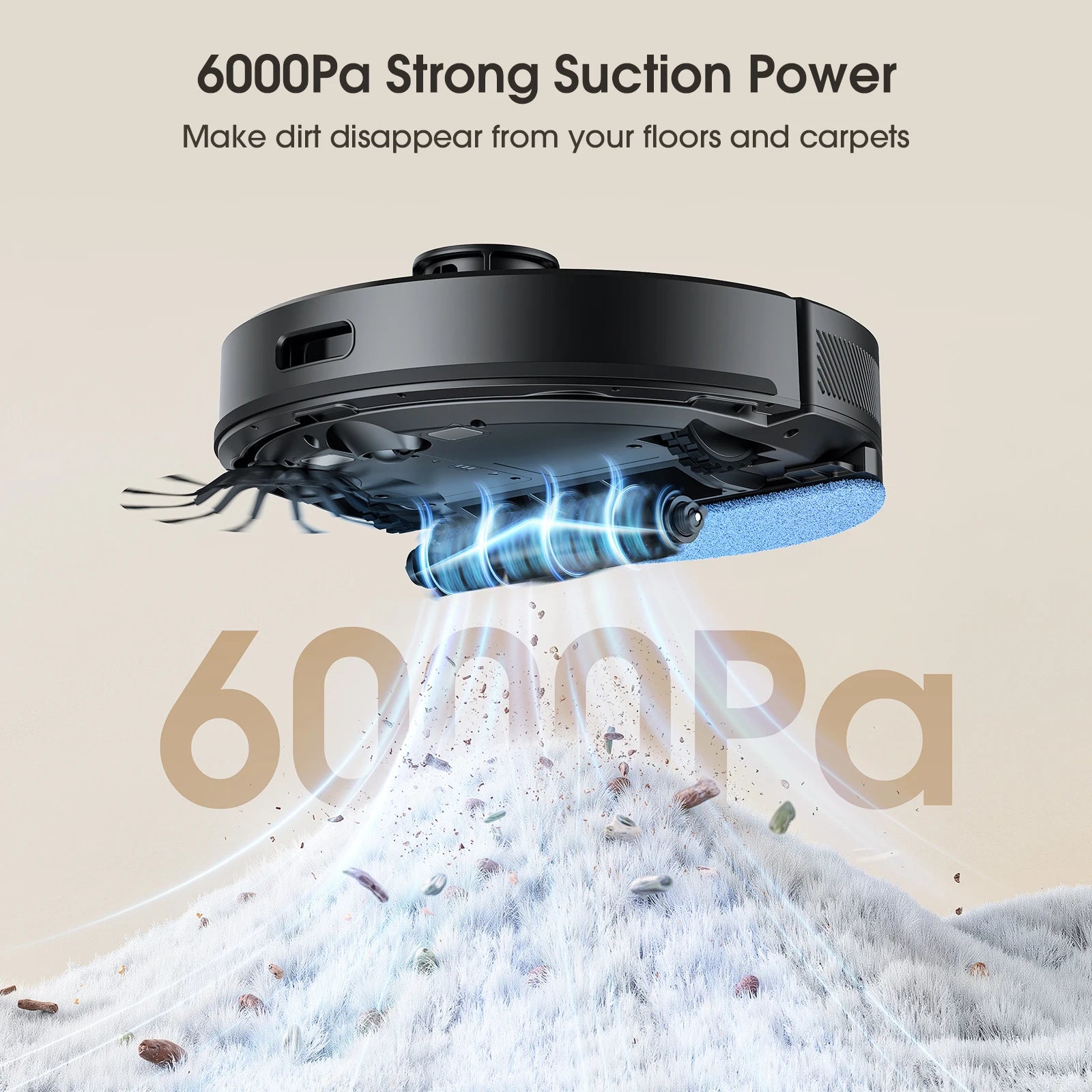 Lubluelu L20 Ultra — 6000Pa, LiDAR Navigation