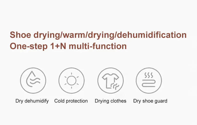 Shoe & Boot Dryer — Steriliser, Odour Eliminator