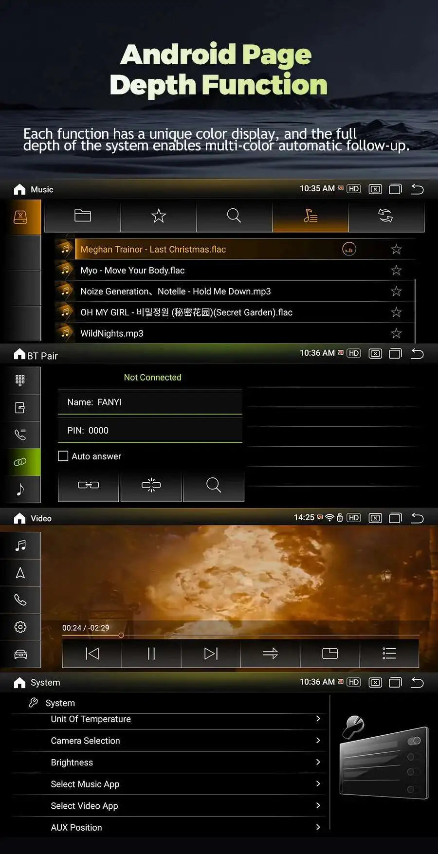 Audi A4/A5 12.3" — Android 13, QLED, CarPlay