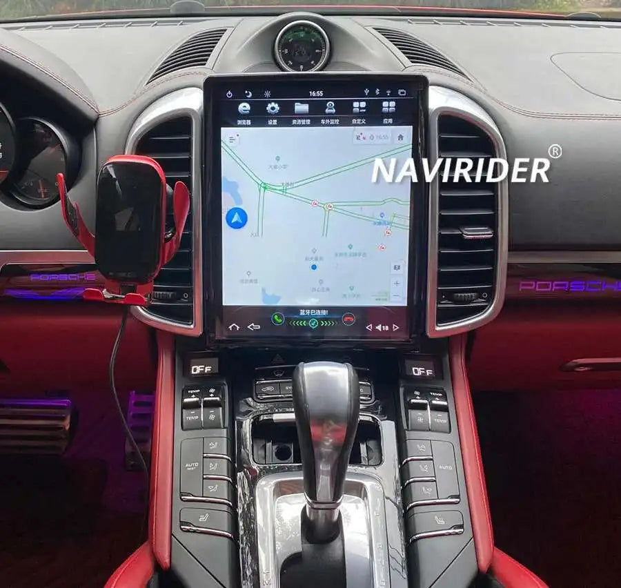 Android Autoradio — Porsche Cayenne 2010-2017, GPS, CarPlay, Multimedia DVD-Player