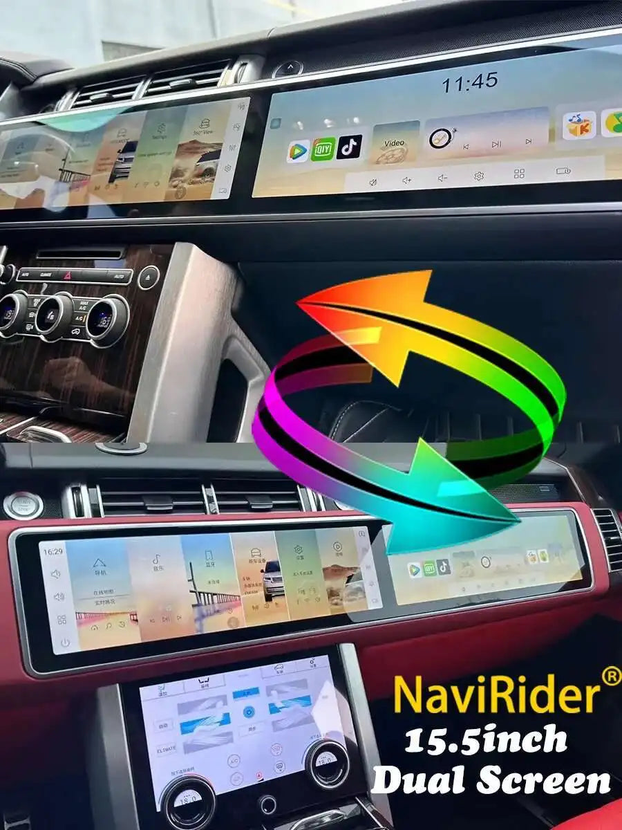 Range Rover L494 — Dual Screen, Android CarPlay