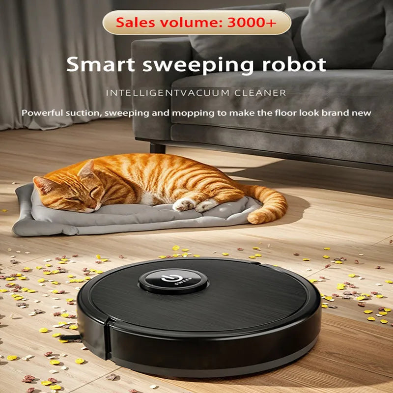 Robot Vacuum Cleaner — 6000Pa, Laser Navigation