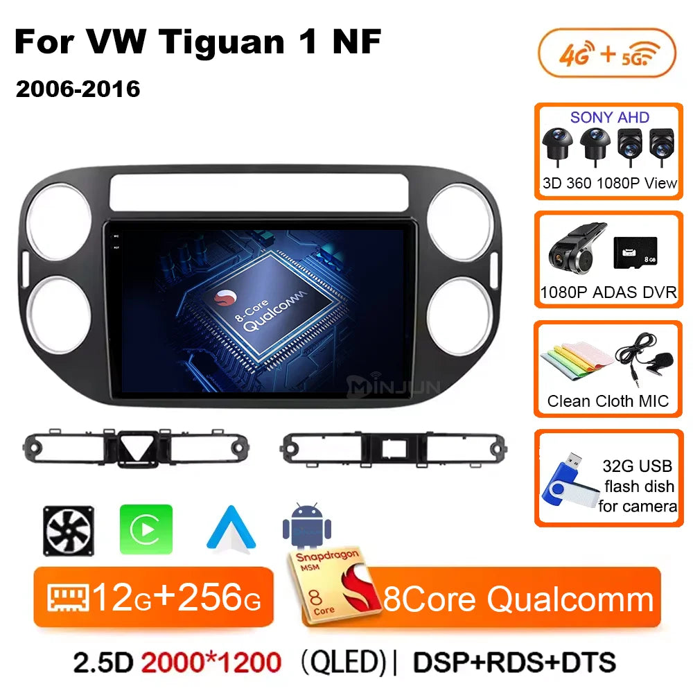 VW Tiguan/Golf Plus — Qualcomm, Wireless CarPlay
