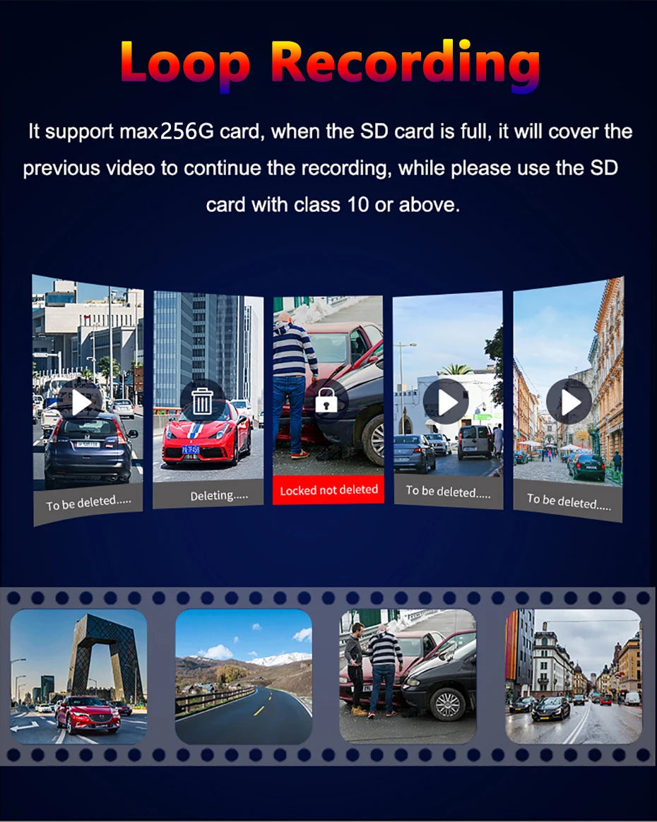 11.3" 4K Dashcam — CarPlay, Voice Control