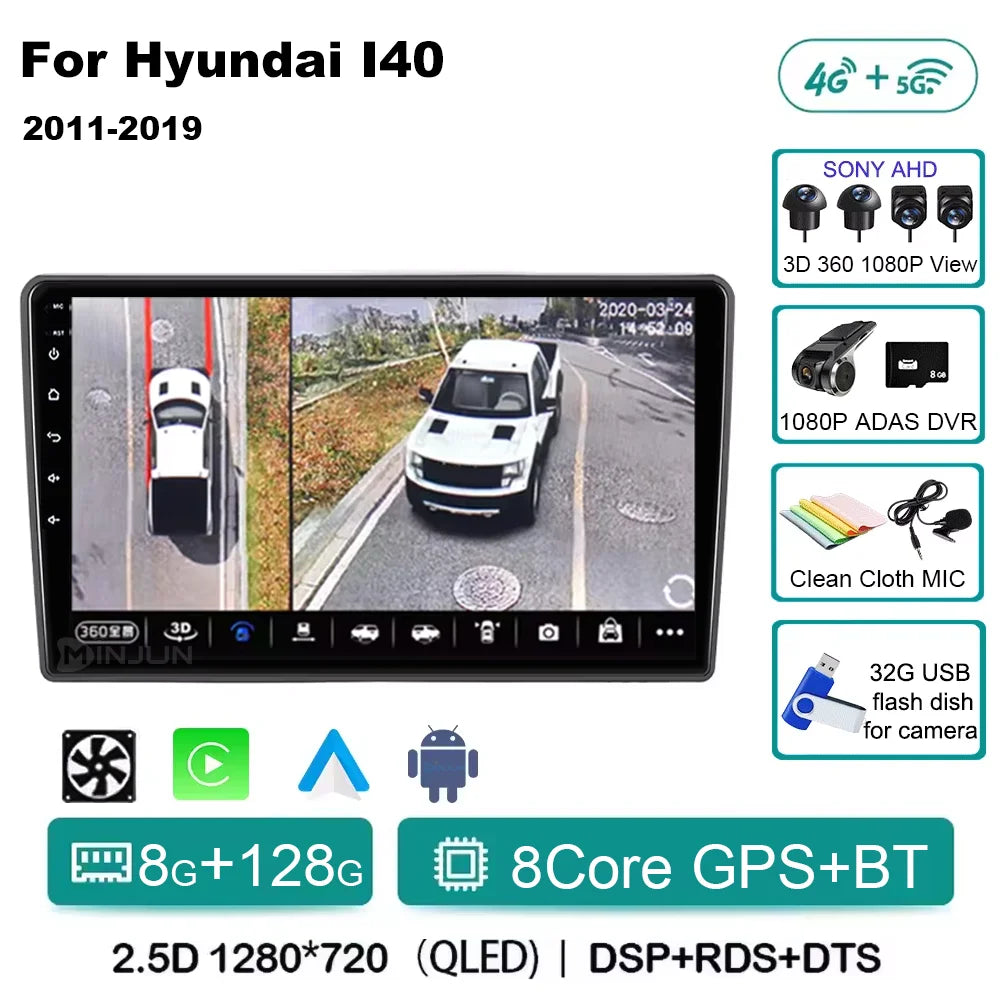Hyundai i40 — Android 15, Wireless CarPlay