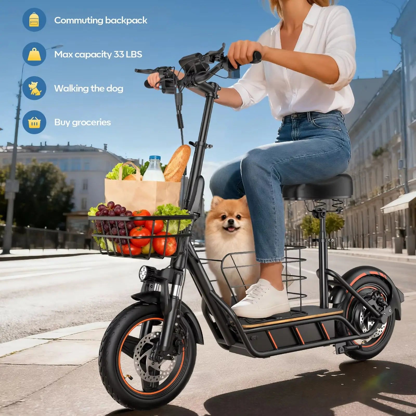 14 Inch Electric Bike Tire Sports & Entertainment Cycling Gear for E-Bike