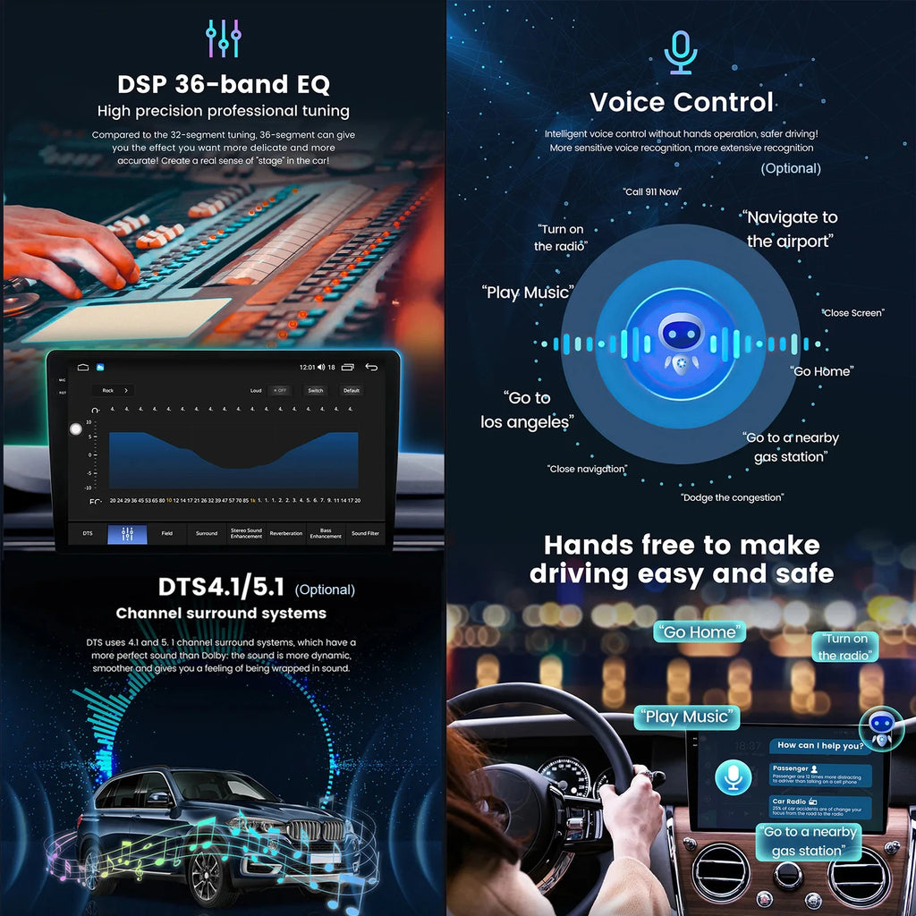 Kia Picanto Android 15 — WiFi, CarPlay, 4G