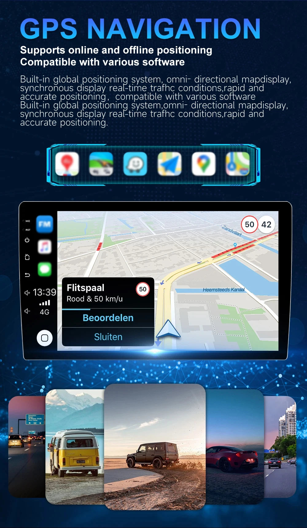 Ford Focus Android 15 — Wireless CarPlay, WiFi